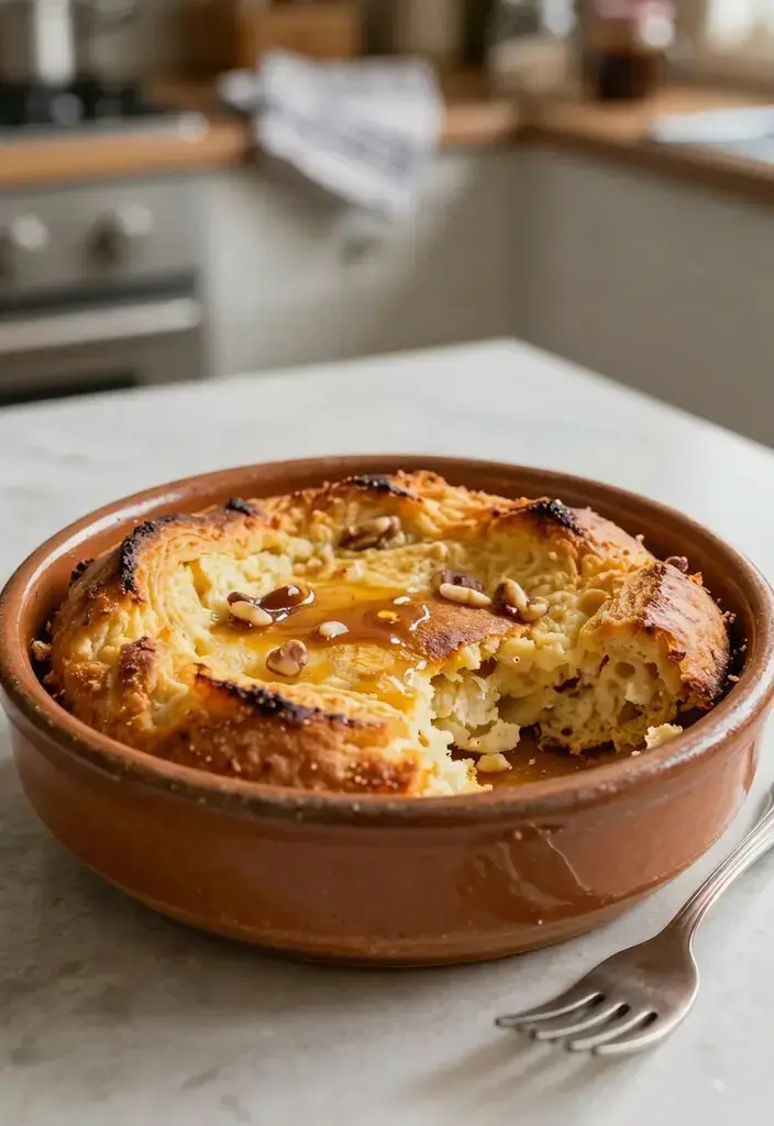 6. Capirotada: Sweet Bread Pudding