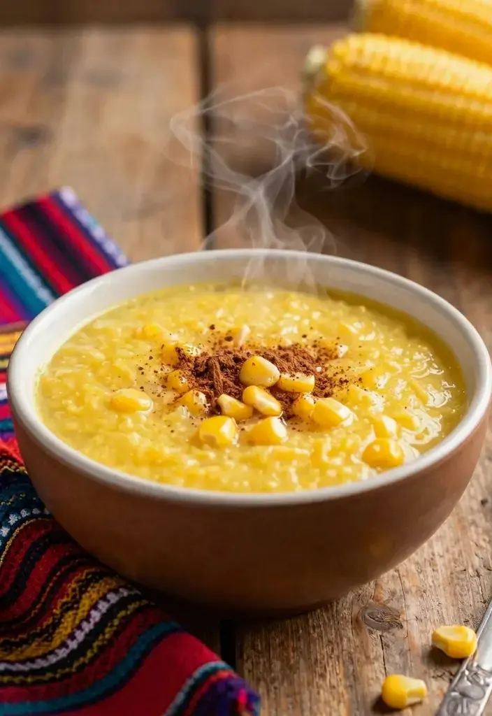 8. Atole de Elote: Corn and Milk Delight
