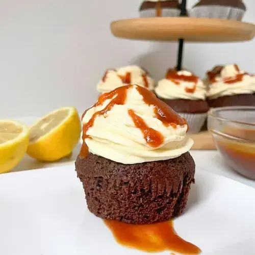 Chocoflan Cupcakes