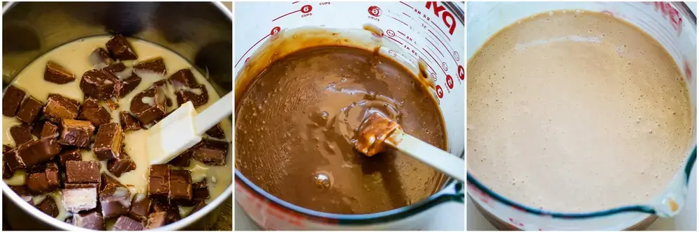 Milky Way Ice Cream Recipe with Caramel and Chocolate 10 Milky Way Ice Cream