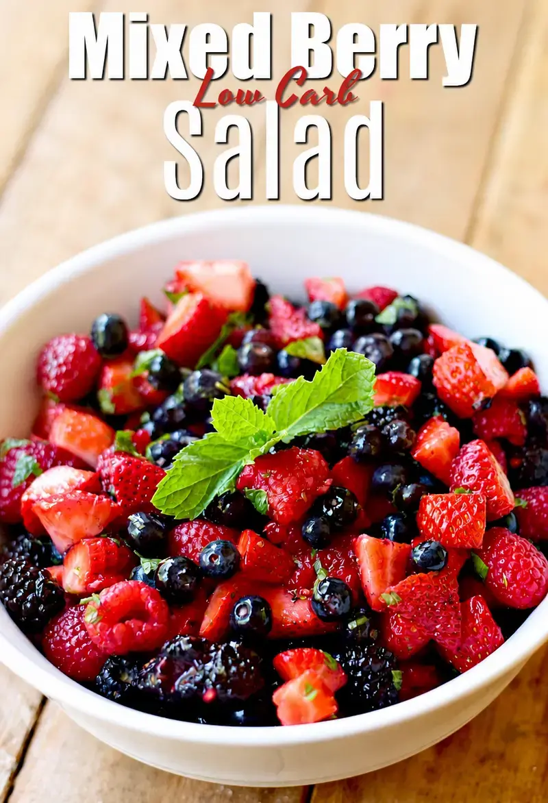 Mixed Berry Salad (Low Carb) for a Fresh Keto Picnic Side 7 Mixed Berry Salad (Low Carb) Ingredients