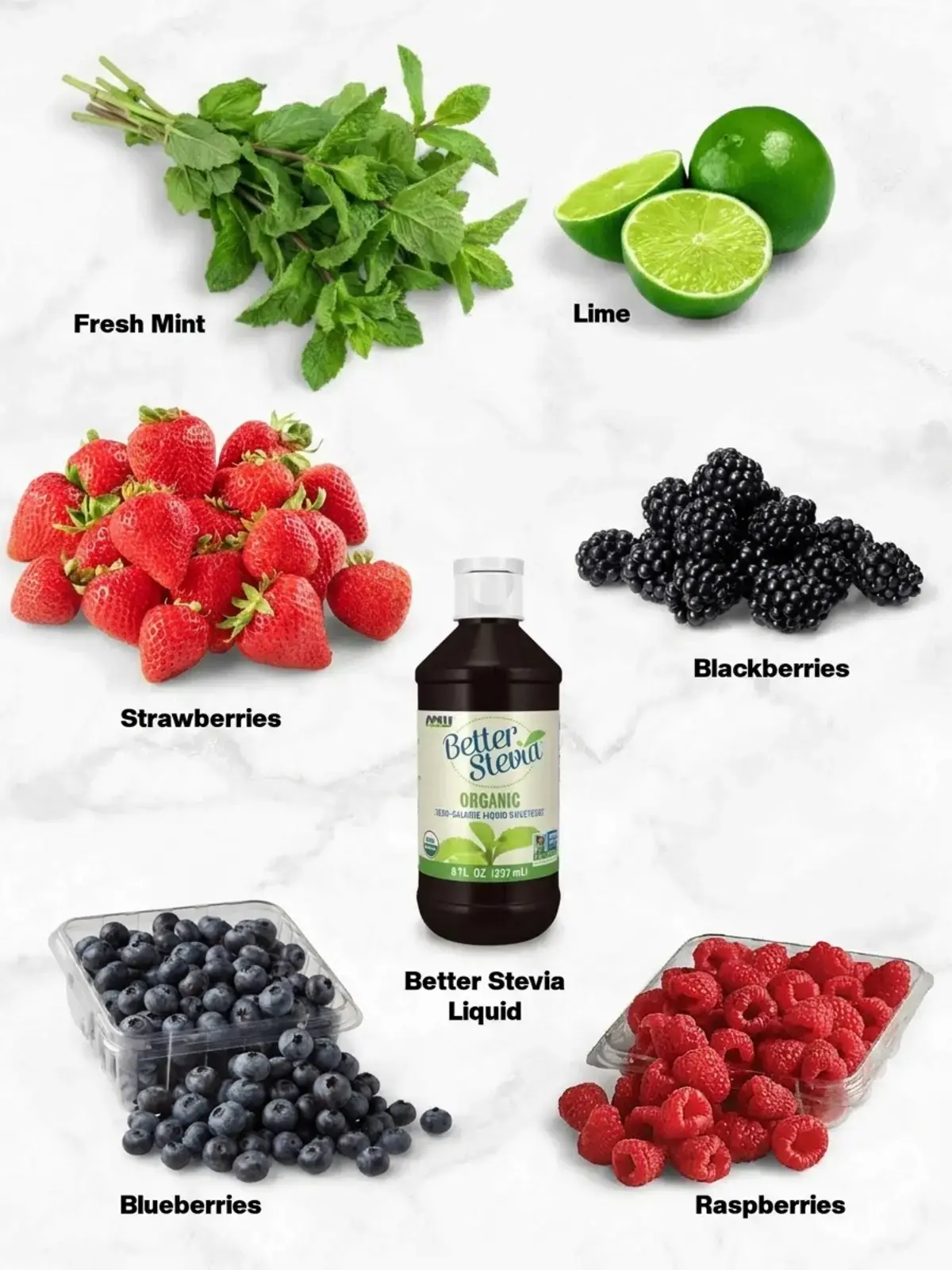 Mixed Berry Salad (Low Carb) for a Fresh Keto Picnic Side 8 Mixed Berry Salad (Low Carb) Ingredients