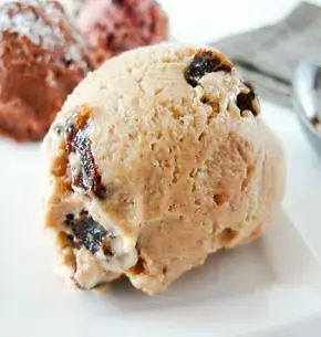 Peanut Butter Raisin Ice Cream