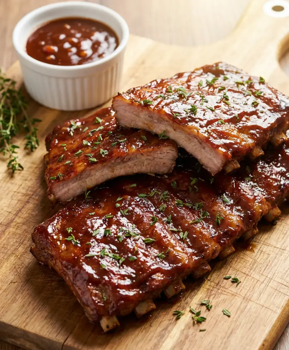 Oven Baked Ribs: How to Make Tender, Fall-Off-the-Bone Ribs 4 Ingredients: