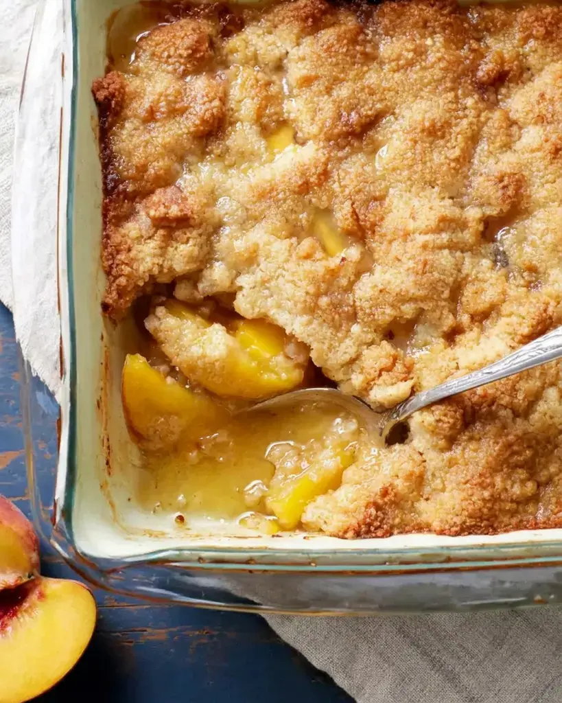 Easy Peach Cobbler That Always Turns Out Perfect