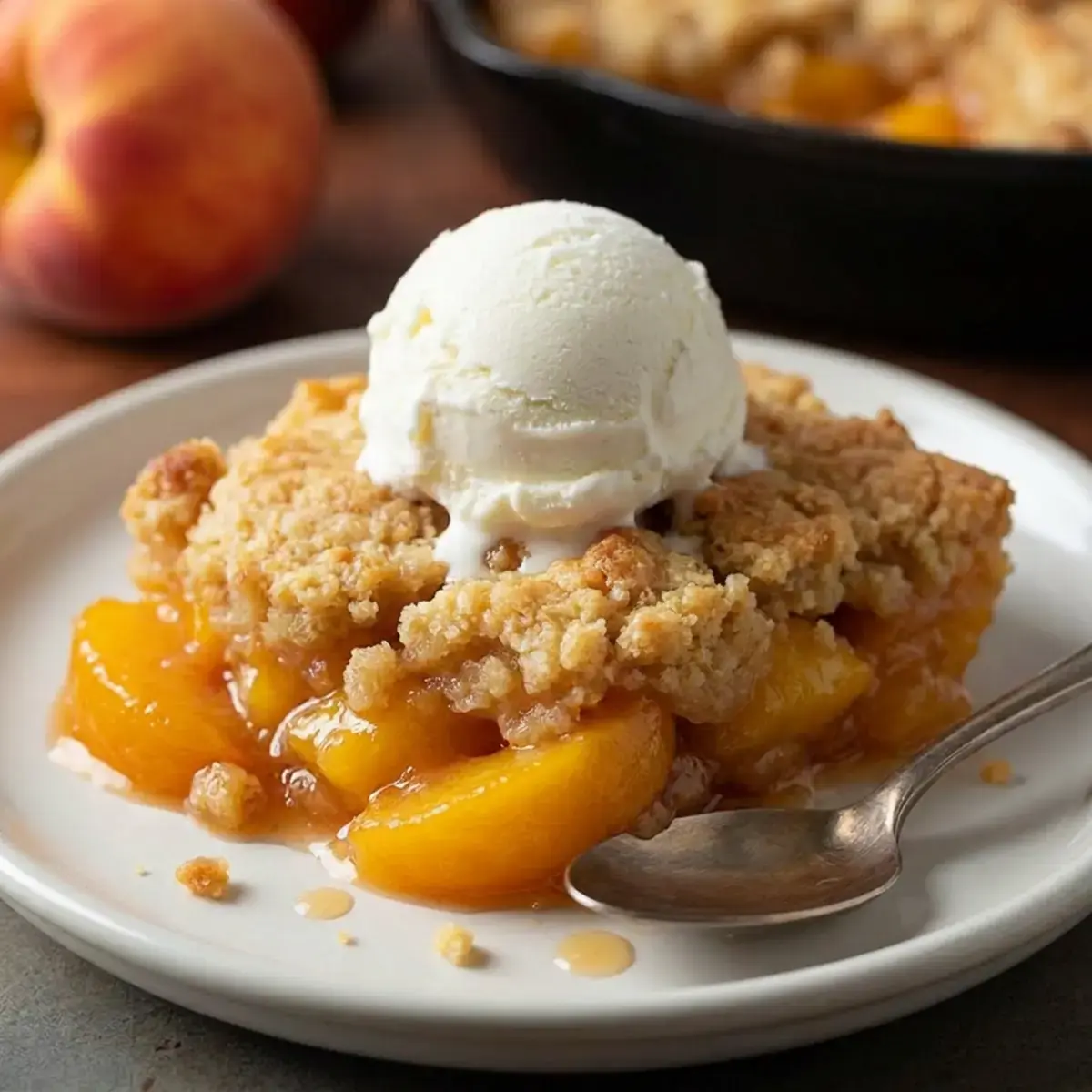 Easy Peach Cobbler Recipe - A Buttery Southern Dessert with Juicy Peaches 4 Why You'll Love This Peach Cobbler Recipe