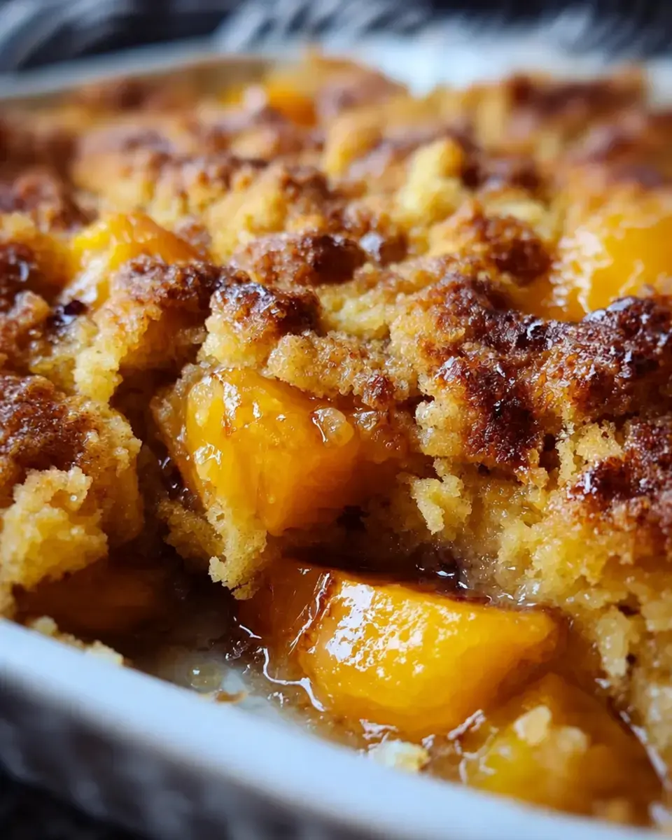 Peach Cobbler With Cake Mix: Easy Boxed Cake Mix Dessert 7 Common Mistakes to Avoid