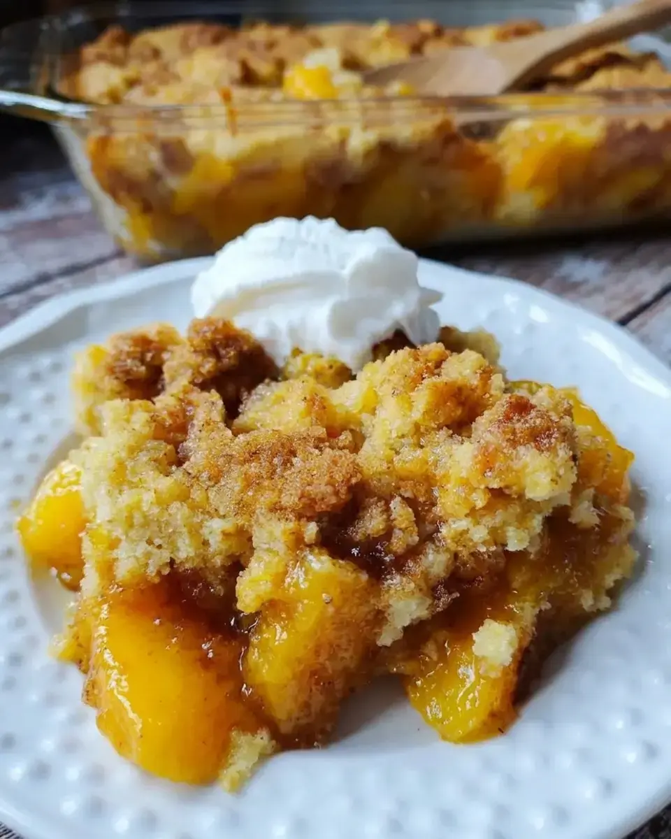 Peach Cobbler With Cake Mix: Easy Boxed Cake Mix Dessert 5 Why You'll Love This Recipe