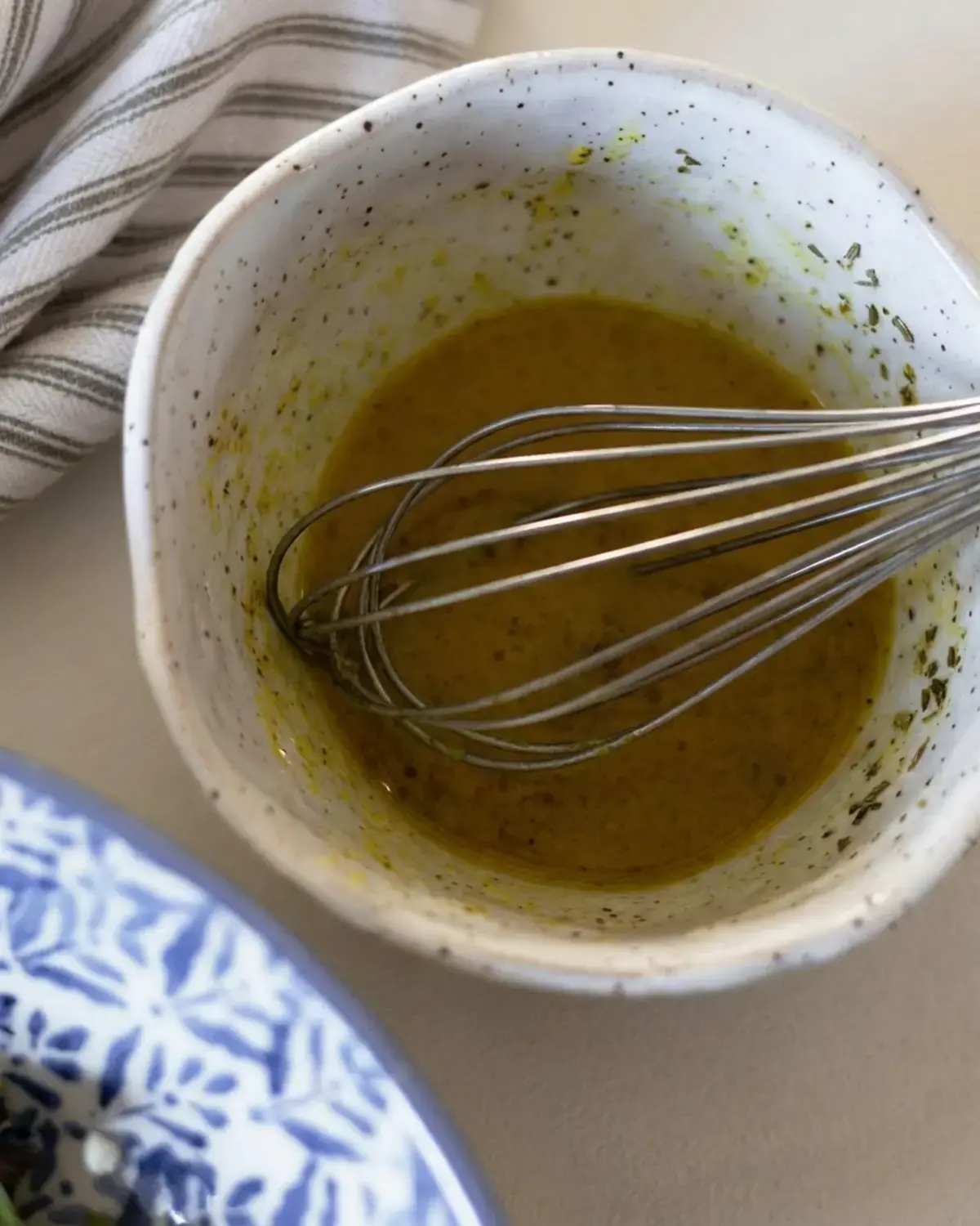 Mixing the Dressing
