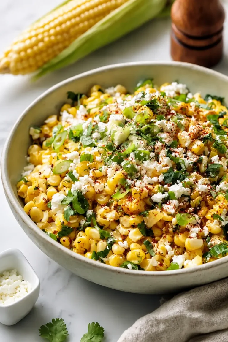 Simple Mexican Street Corn Salad