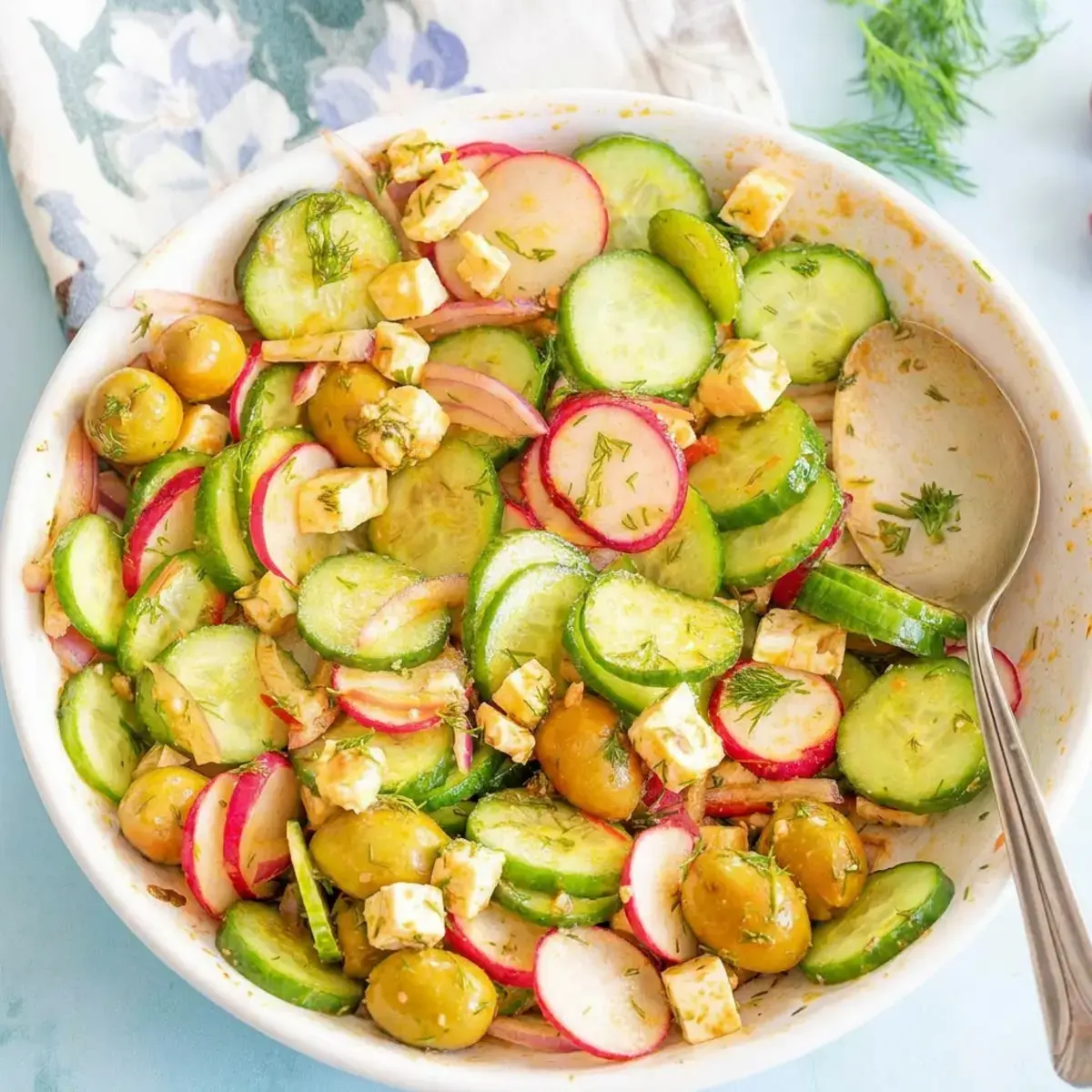 Easy Cucumber Salad
