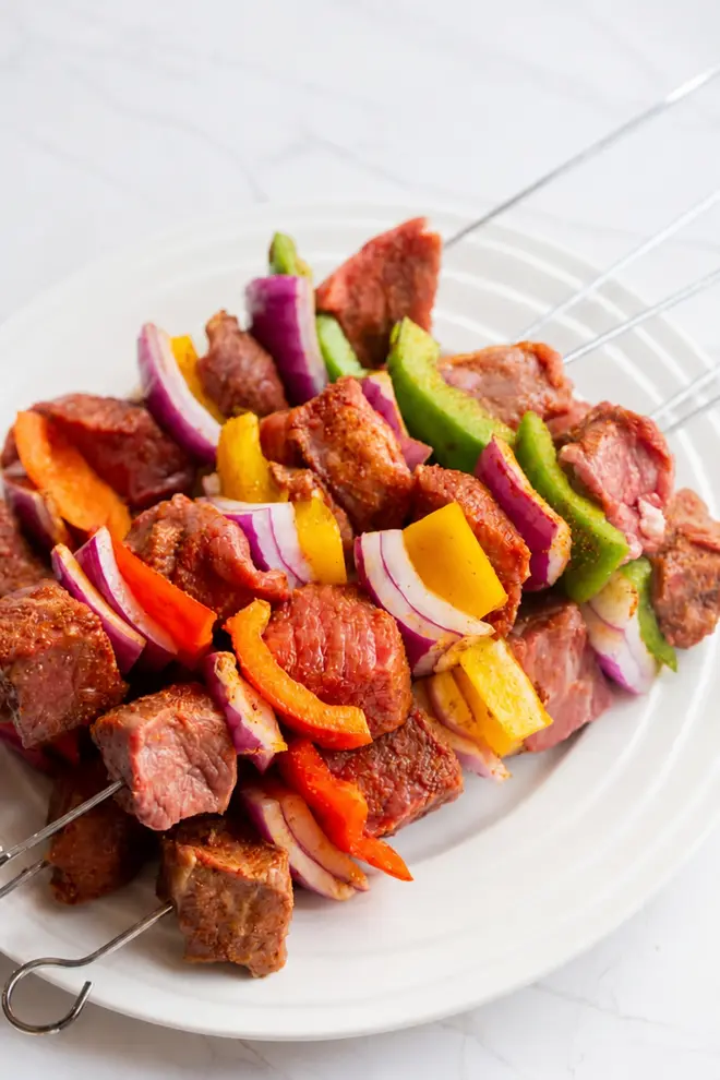 Steak Fajita Kebabs