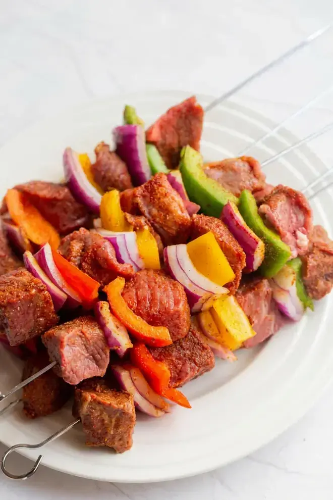 Steak Fajita Kebabs