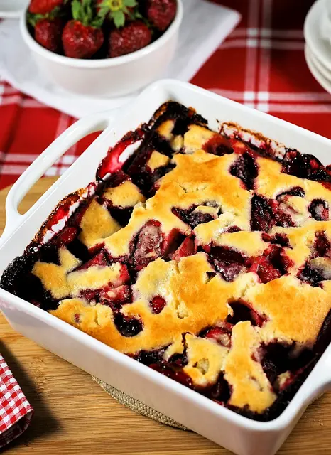 Strawberry Cobbler
