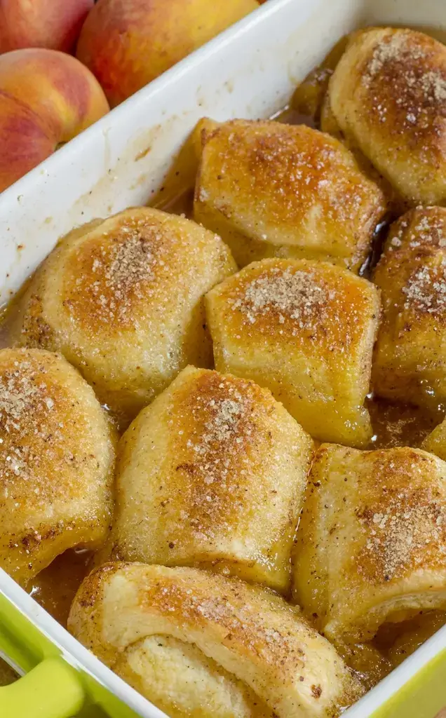 Super Easy Peach Cobbler with Just 3 Ingredients 13 Craving More Peach Desserts?! Check Out These Delicious Recipes: