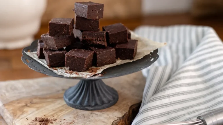 Three Ingredient Date Fudge