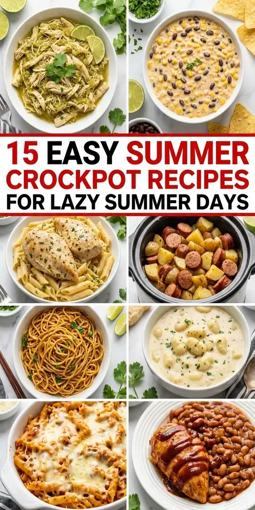 15 Best Summer Crockpot Recipes For Easy, No Fuss Meals 1 Best Summer Crockpot Recipes for Easy, No-Fuss Meals