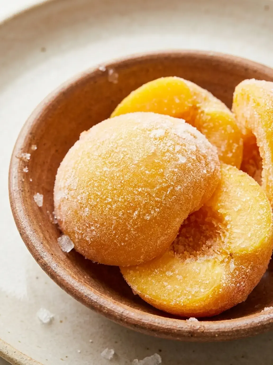 15 Frozen Peach Recipes to Enjoy All Year Long 13 13. Peach Smoothie