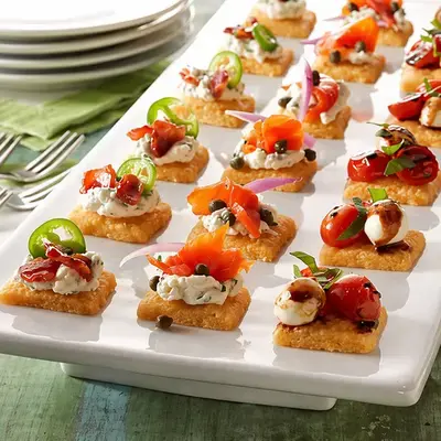 4. Cheese & Cracker Bites