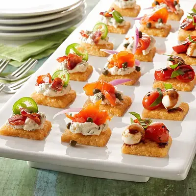 4. Cheese & Cracker Bites