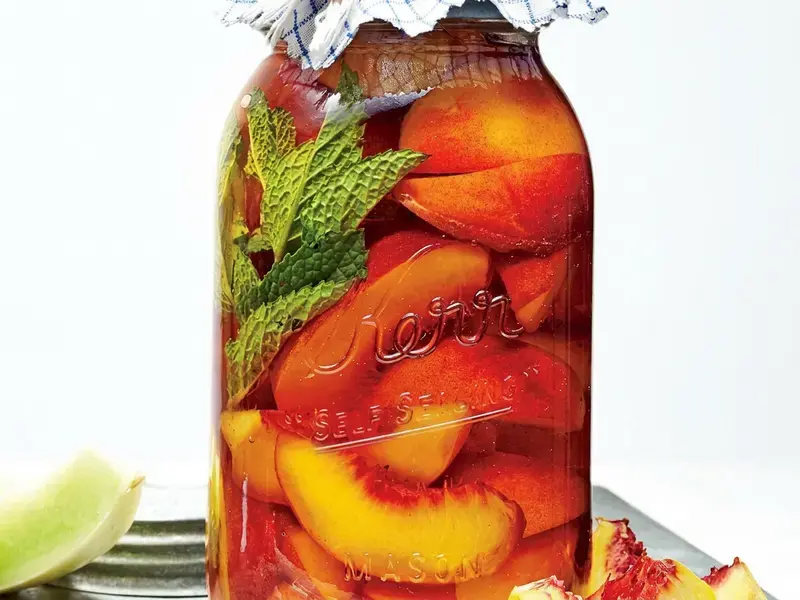 15. Pickled Peaches