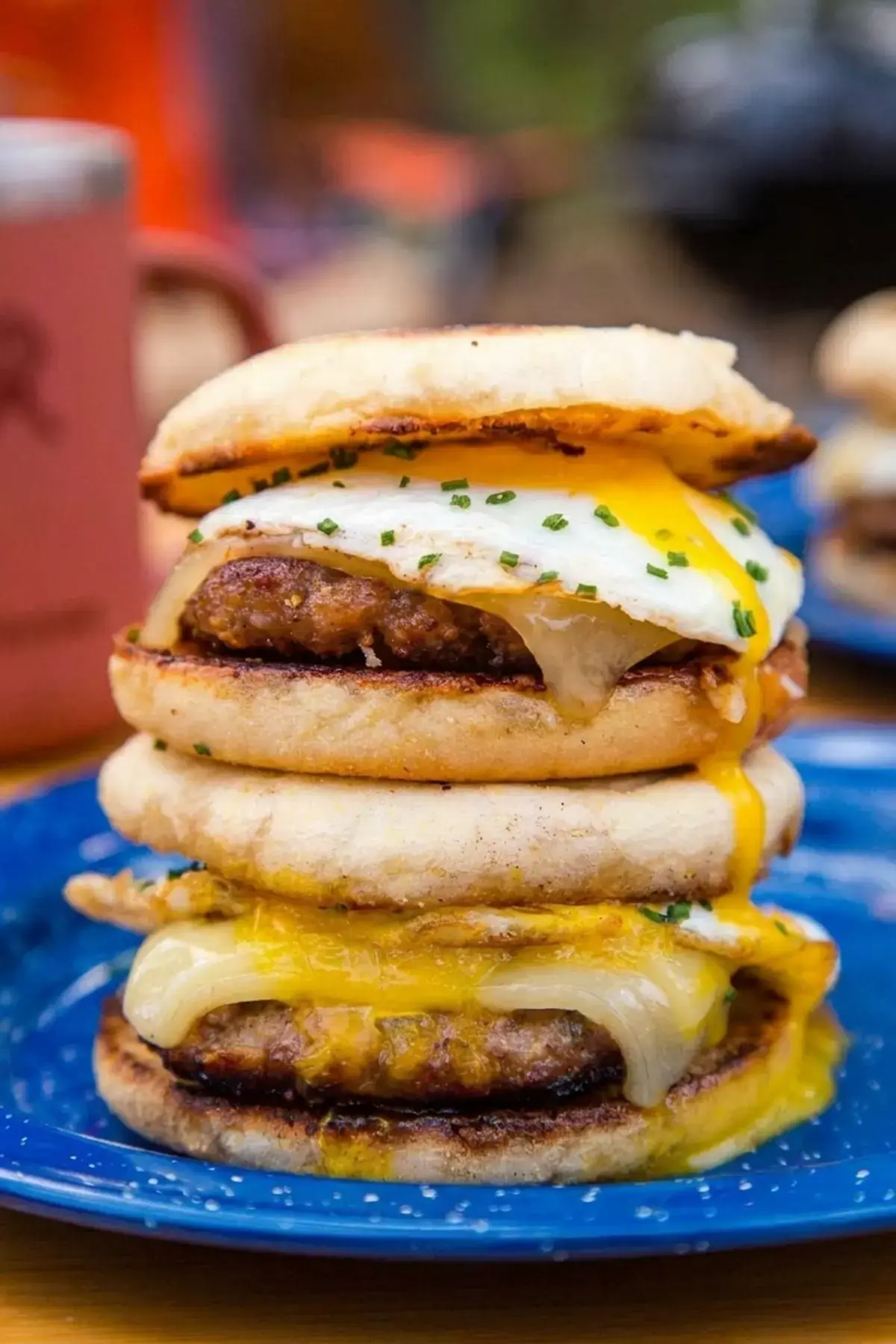 Apple Maple Sausage Breakfast Sandwich