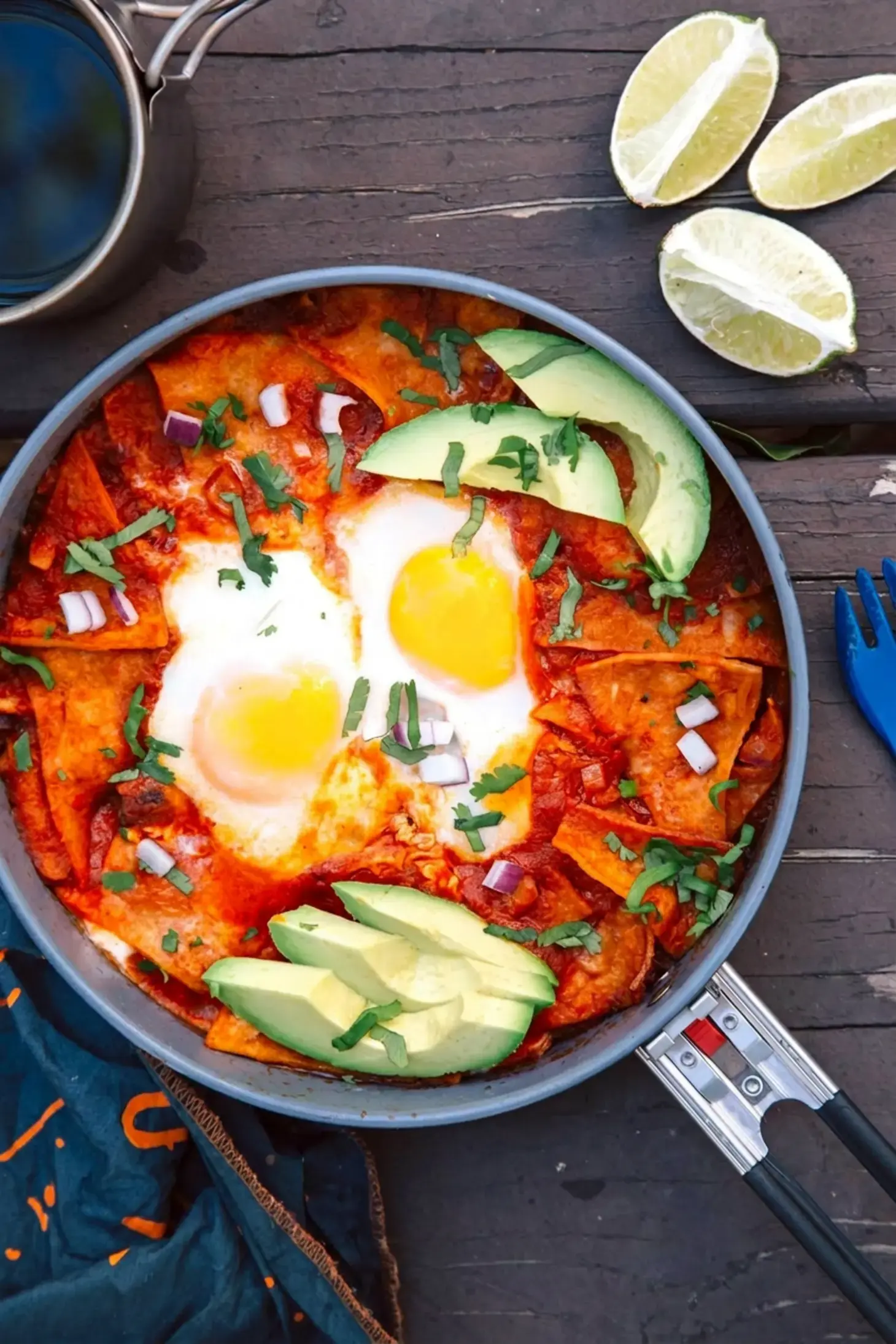 Camp Stove Chilaquiles