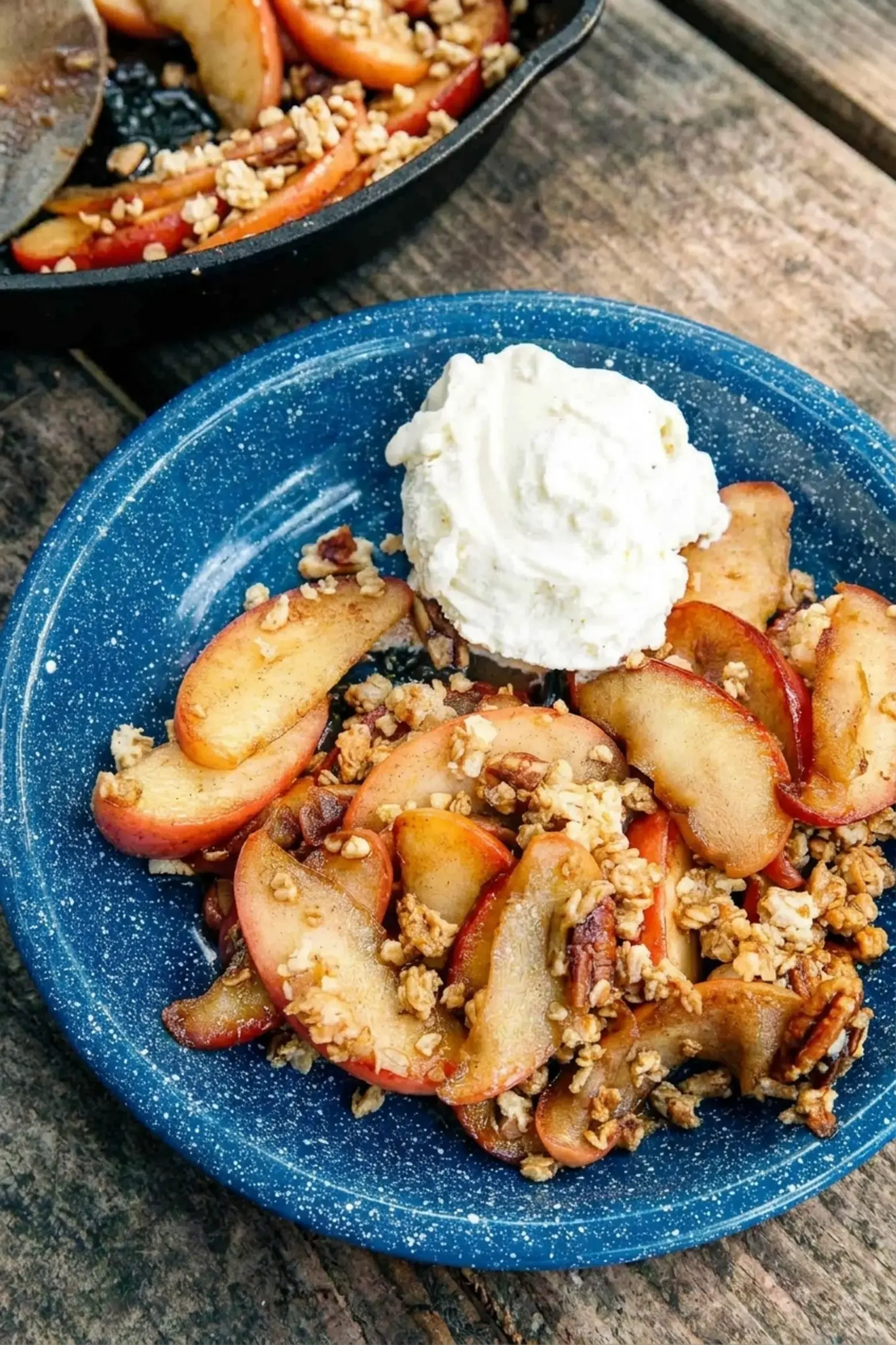 Campfire Apple Crisp