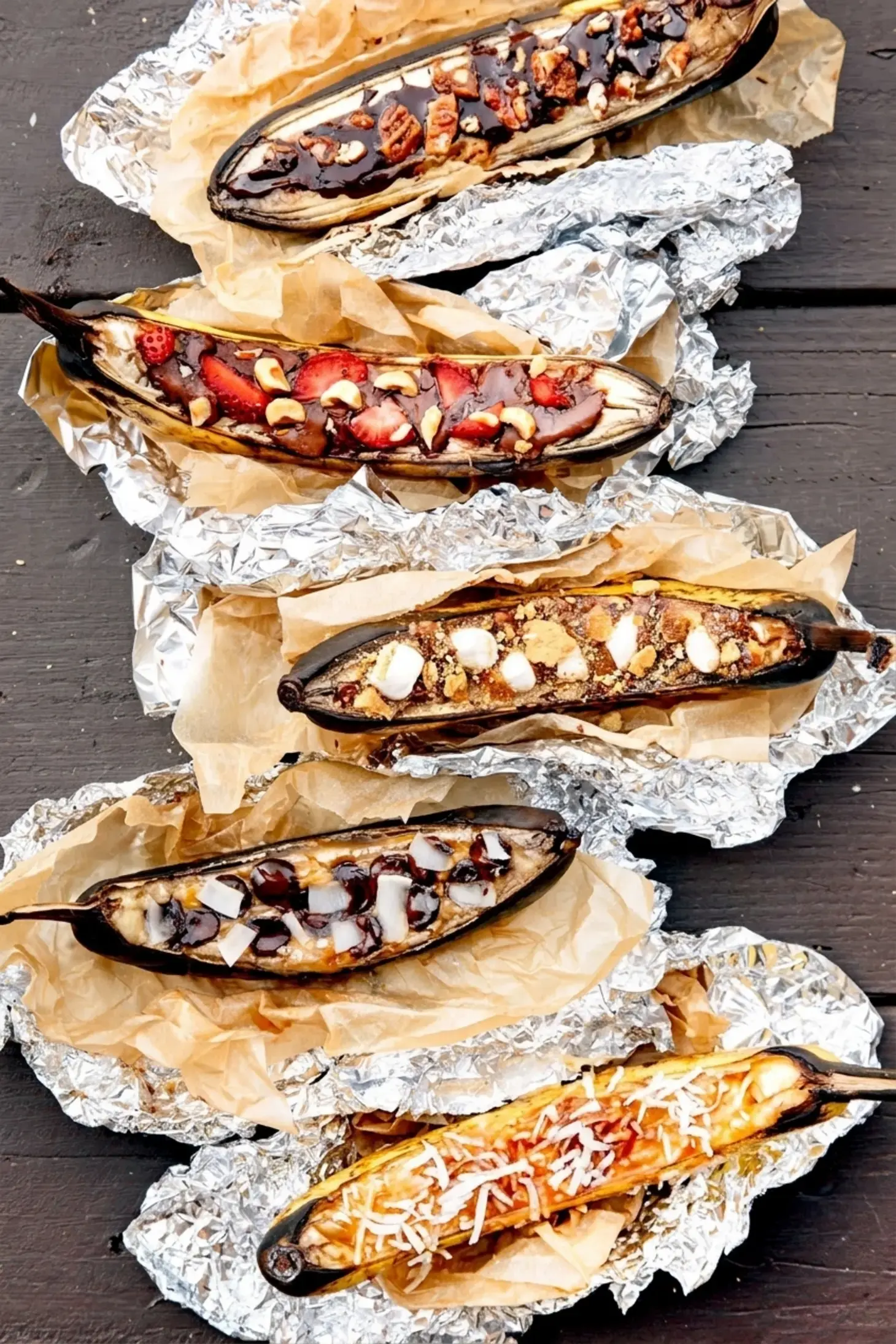 Campfire Banana Boats