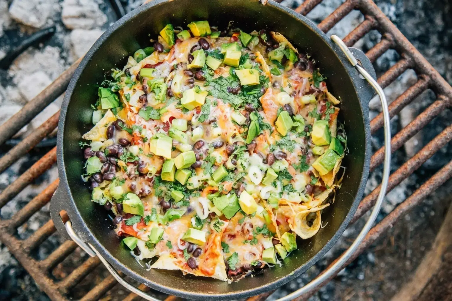 27 Camping Meals for Easy Breakfast, Lunch, and Dinner 1 Campfire Nachos