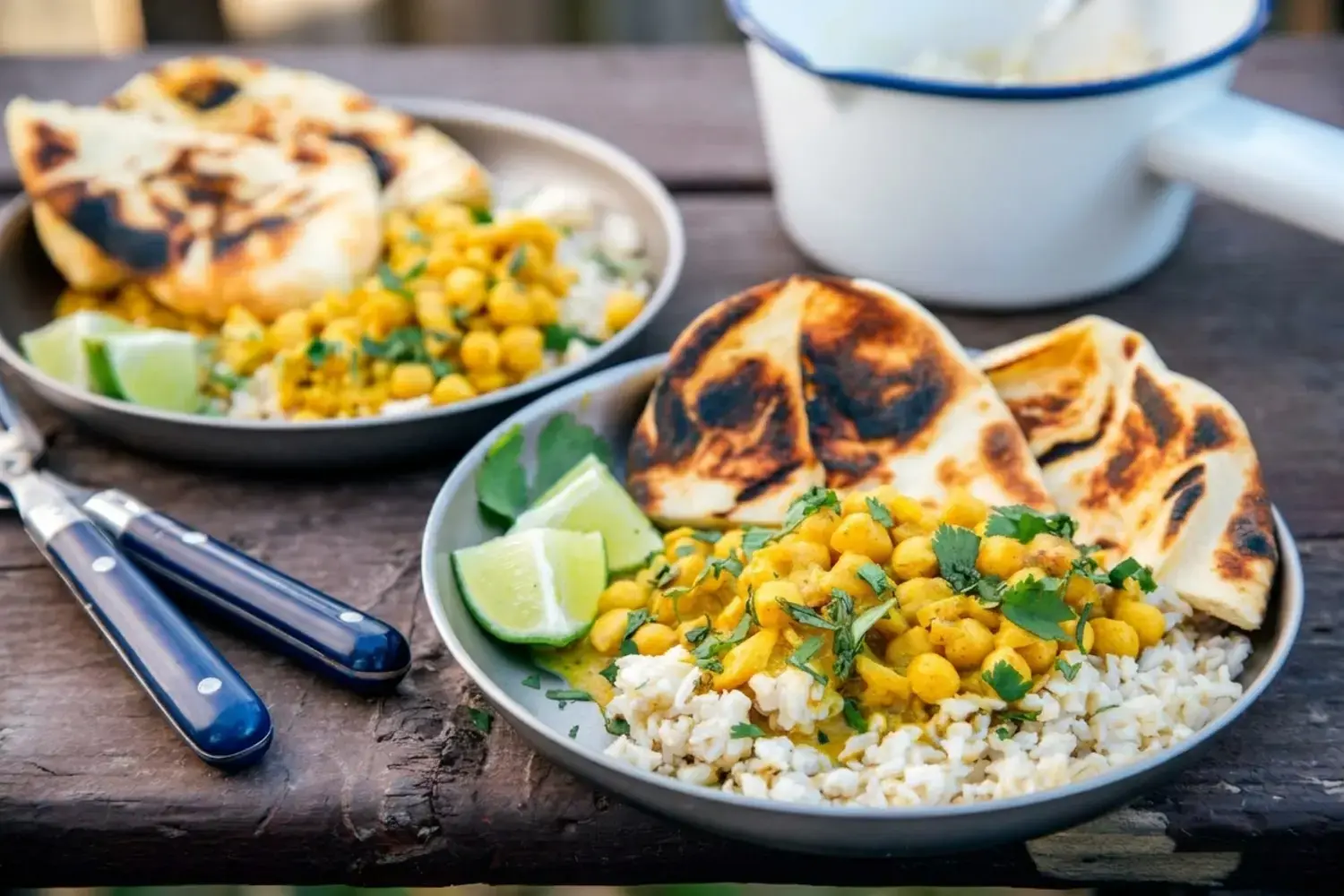27 Camping Meals for Easy Breakfast, Lunch, and Dinner 4 Easy Chickpea Curry