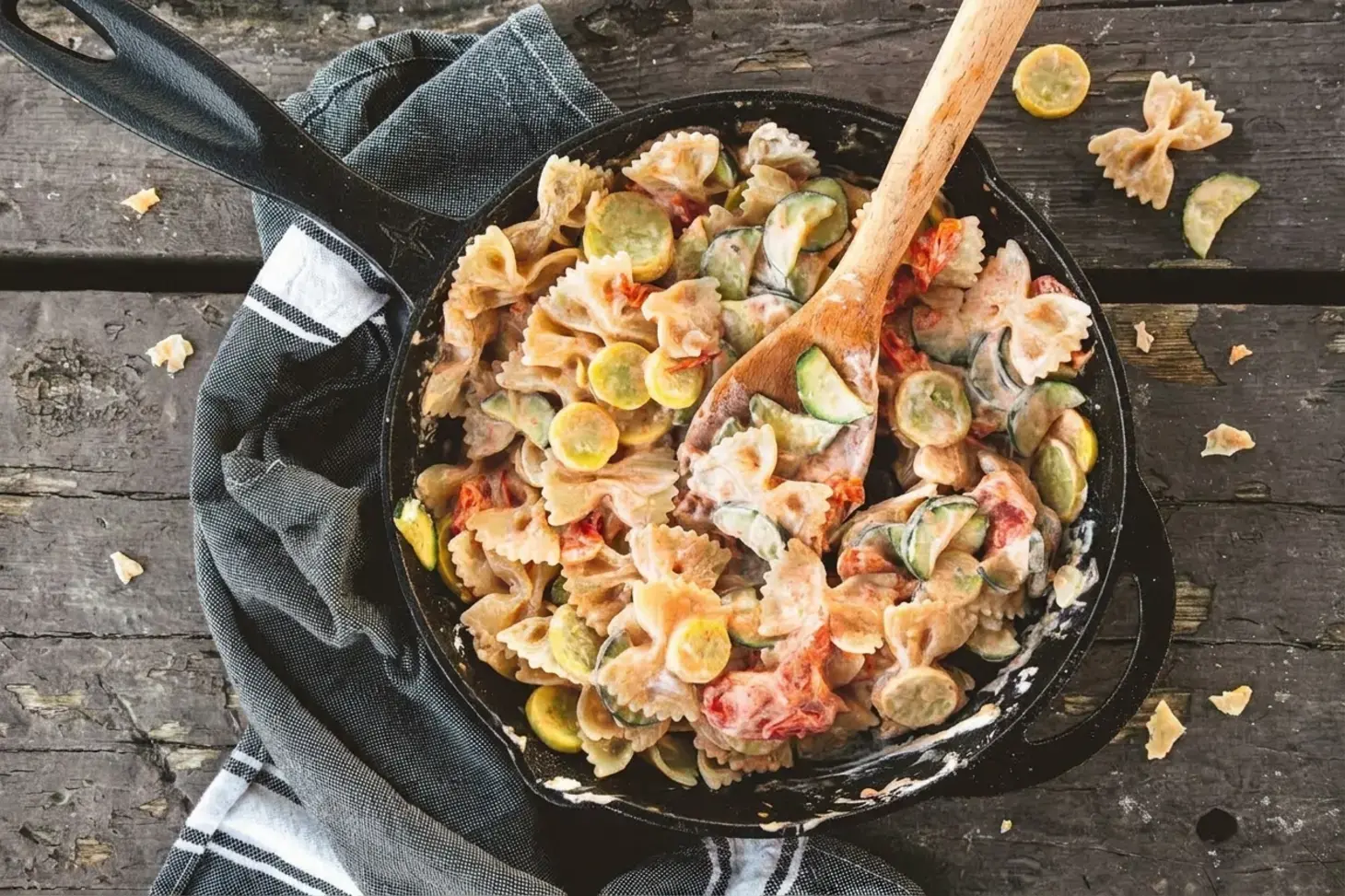 One Pot Pasta Primavera