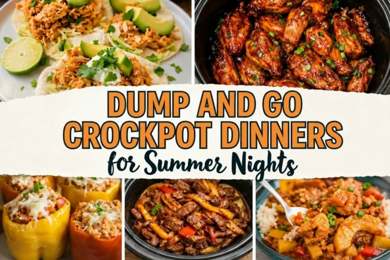 55 Simple Dump And Go Easy Crockpot Dinners For Summer Nights
