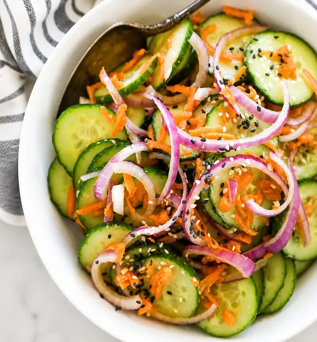 Home 7 Asian Cucumber Salad