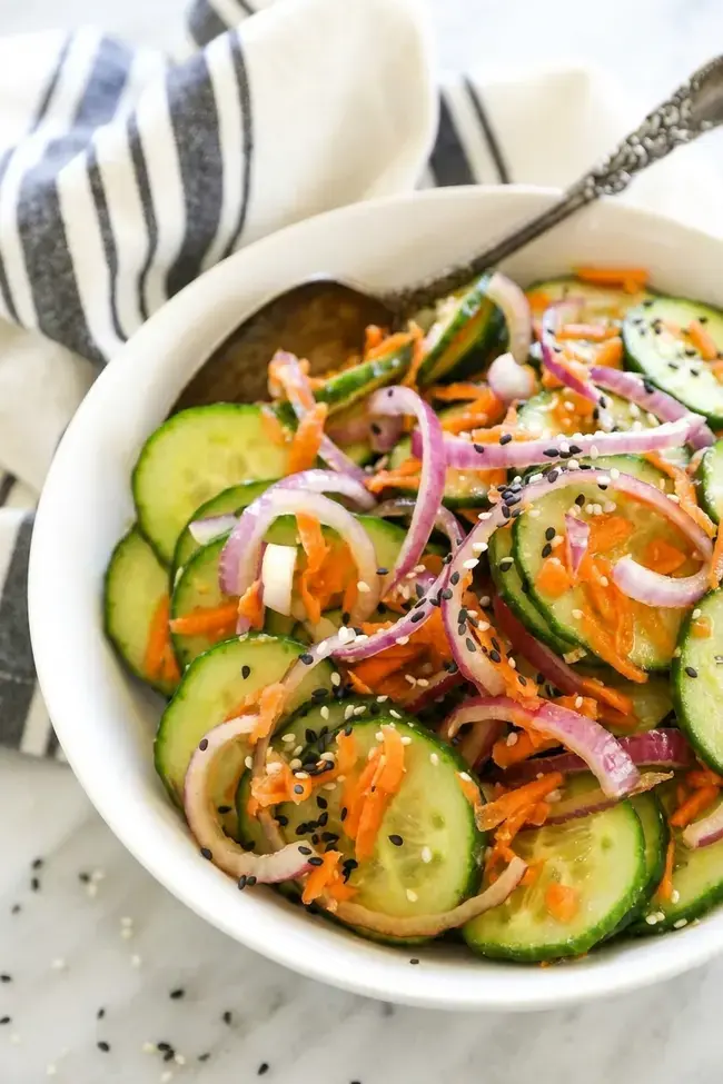 What kind of cucumbers do you use for this Asian cucumber salad?