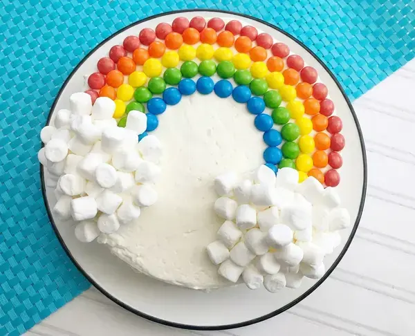 Birthday Cake Decorating Ideas You Can Do at Home for Easy, Fun Cakes 5 Rainbow cake