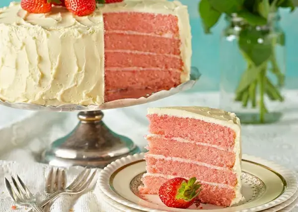 Birthday Cakes For Adults: 14 Sophisticated Ideas for Grown-Up Celebrations 8 Pink Layer Cake