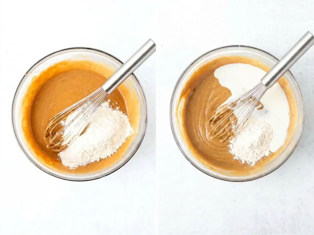 Making Biscoff Cake
