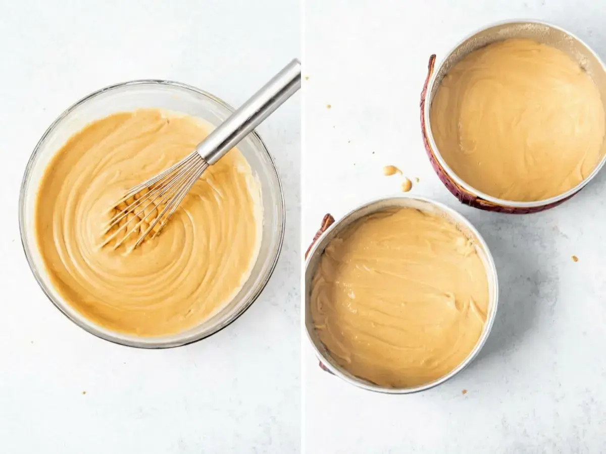 Making Biscoff Cake