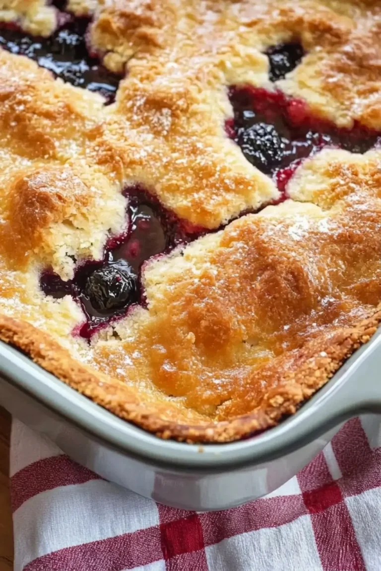 Blackberry Cobbler Recipe