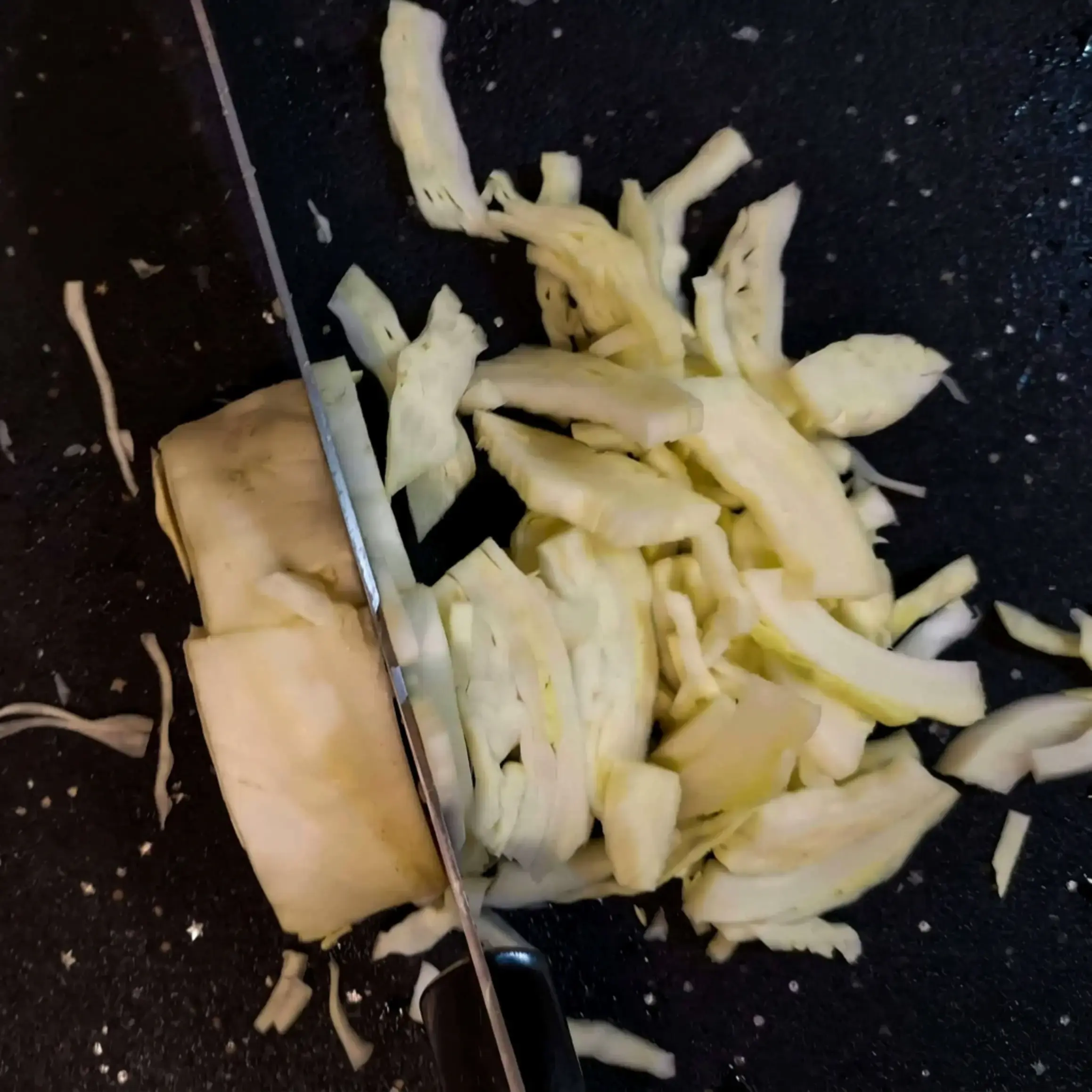 L is for… Cabbage? - Shredding Fresh Cabbage for Coleslaw