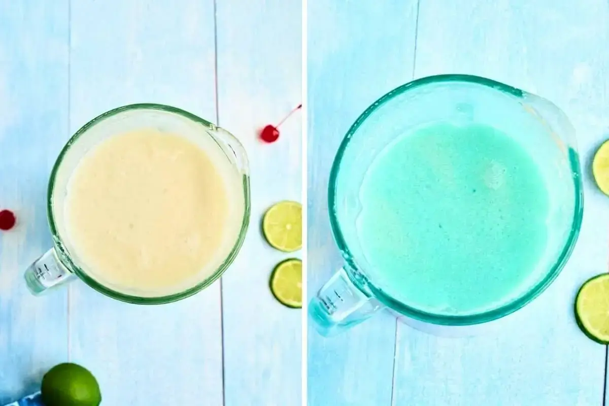How to Make a Blue Pina Colada