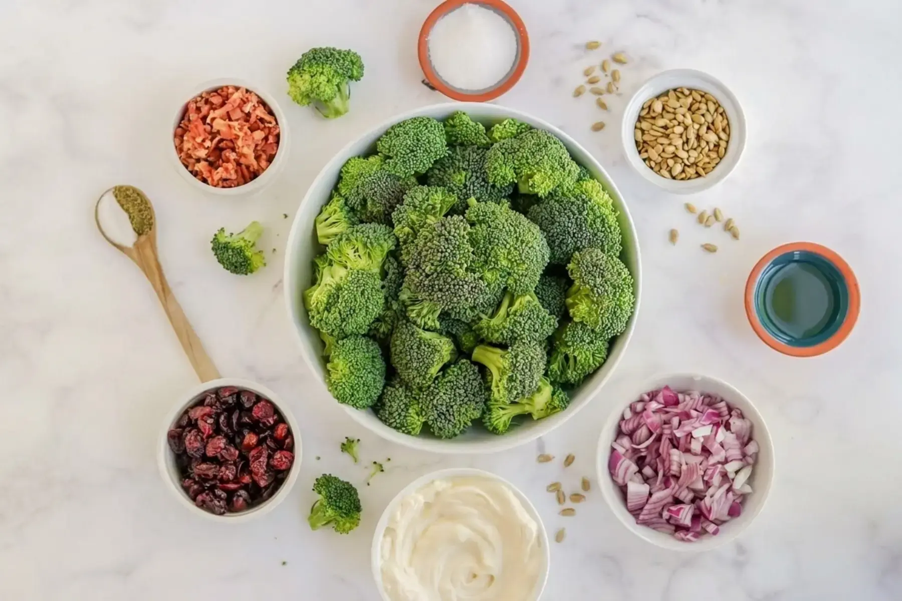 Broccoli Salad for Thanksgiving Side Dish with Bacon and Sweet Dressing 12 Why Broccoli Crunch Salad is Perfect for Summer