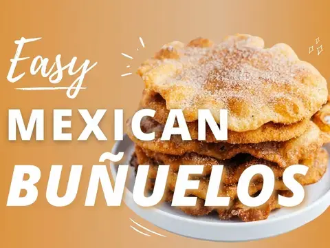 Bunuelos Recipe (Only 4 Ingredients) for Crispy Mexican Dessert 14 Watch how to make it