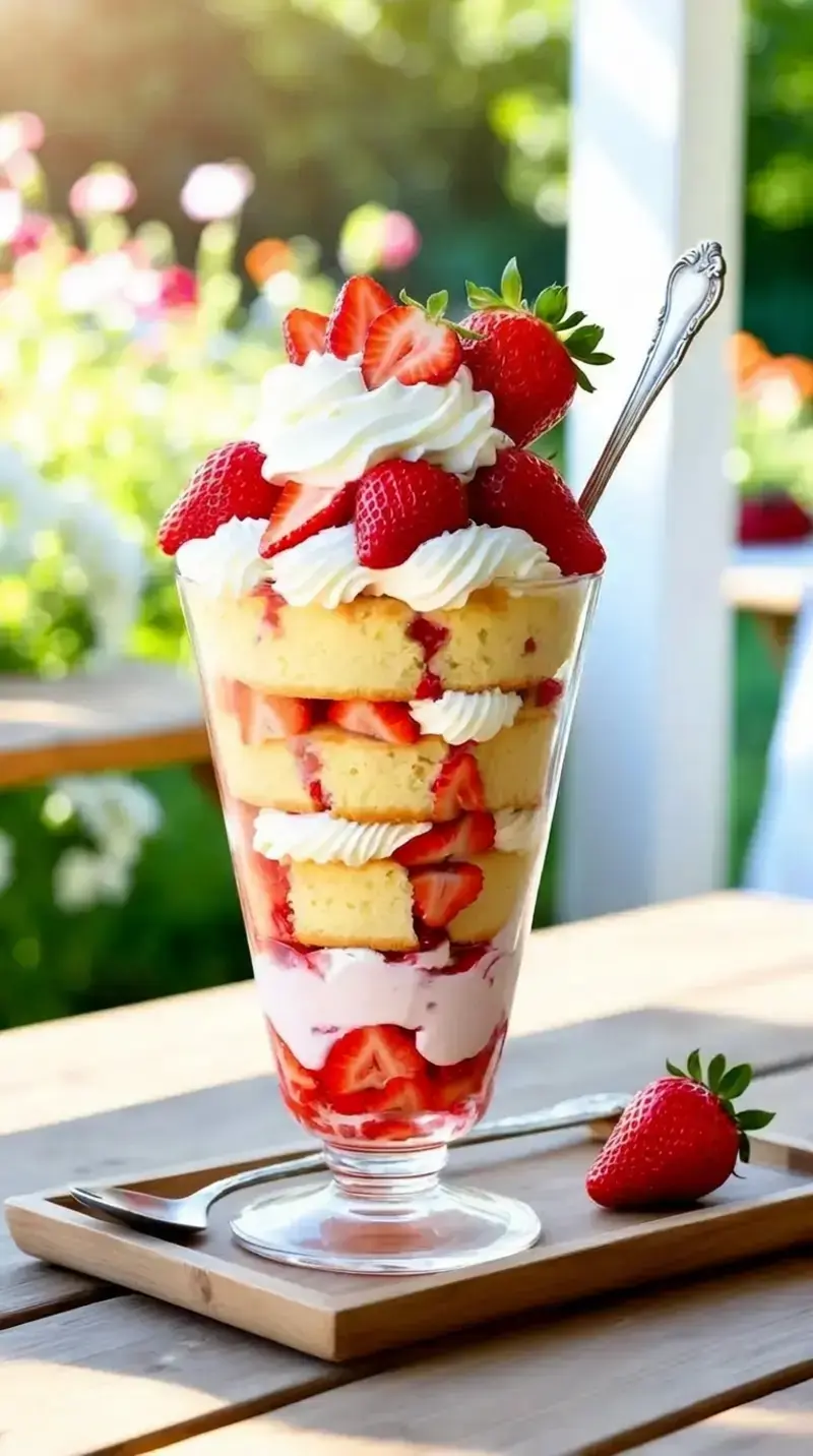 Cake Ideas: Simple Recipes and Decorating Tips for Beginners 5 Strawberry Shortcake Parfait