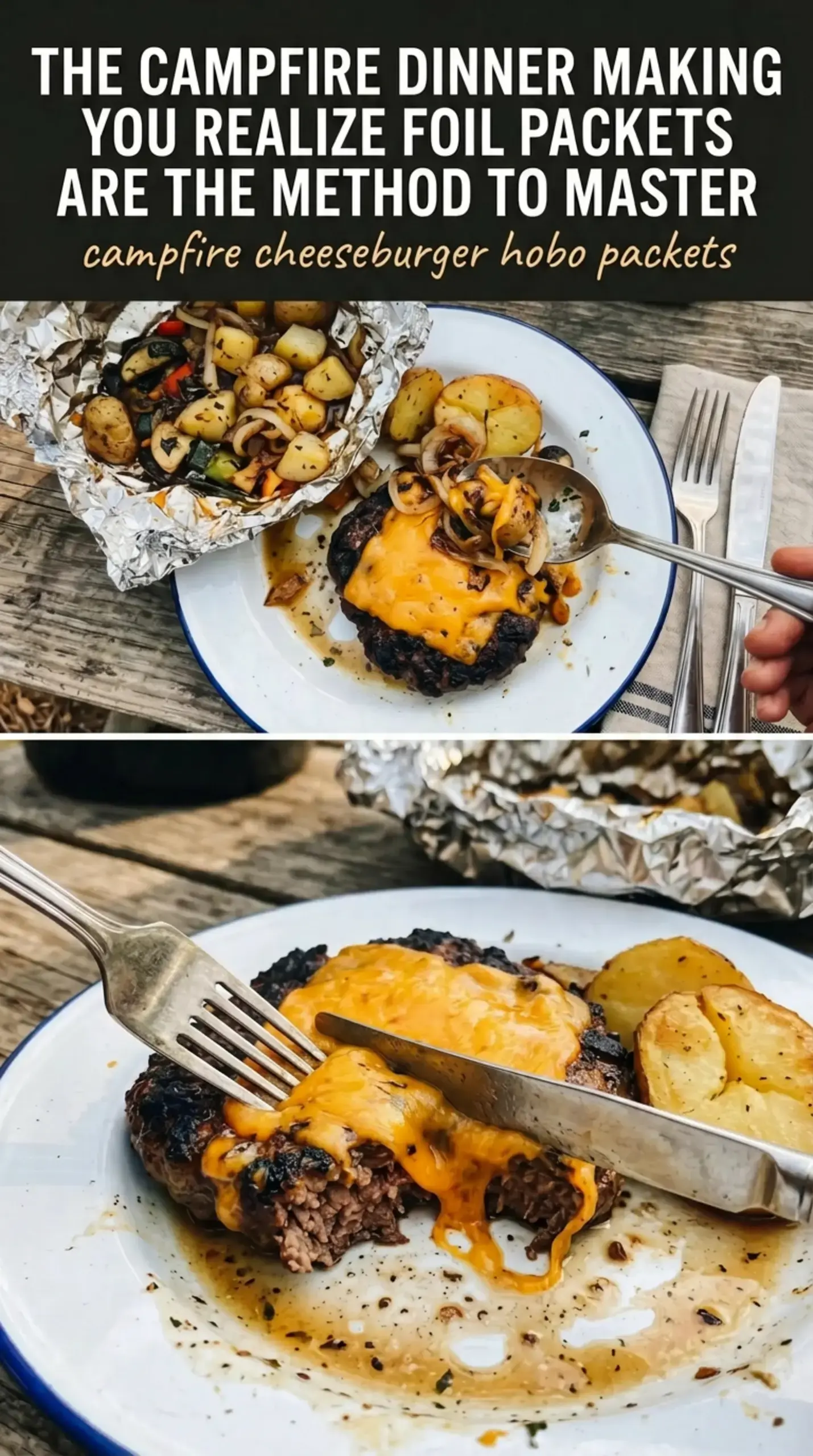 Campfire Cheeseburger Hobo Packets for Easy Campfire Dinners 3 What Each Ingredient Is Doing Inside the Packet