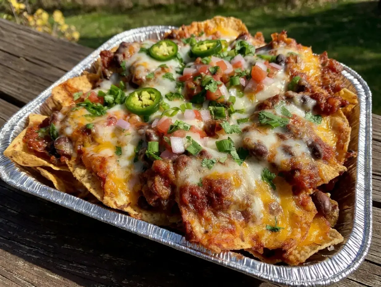 How to Make Campfire Nachos with Black Beans for an Easy Outdoor Snack