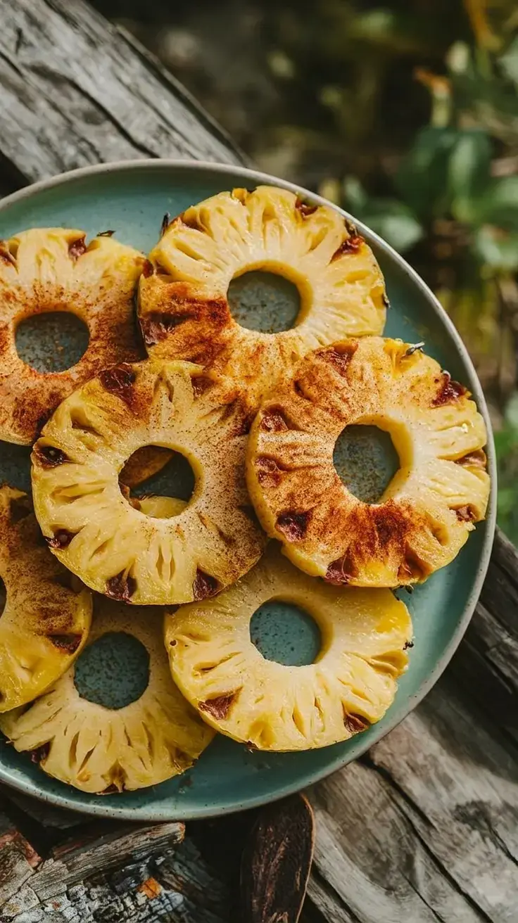 14. Campfire Grilled Pineapple
