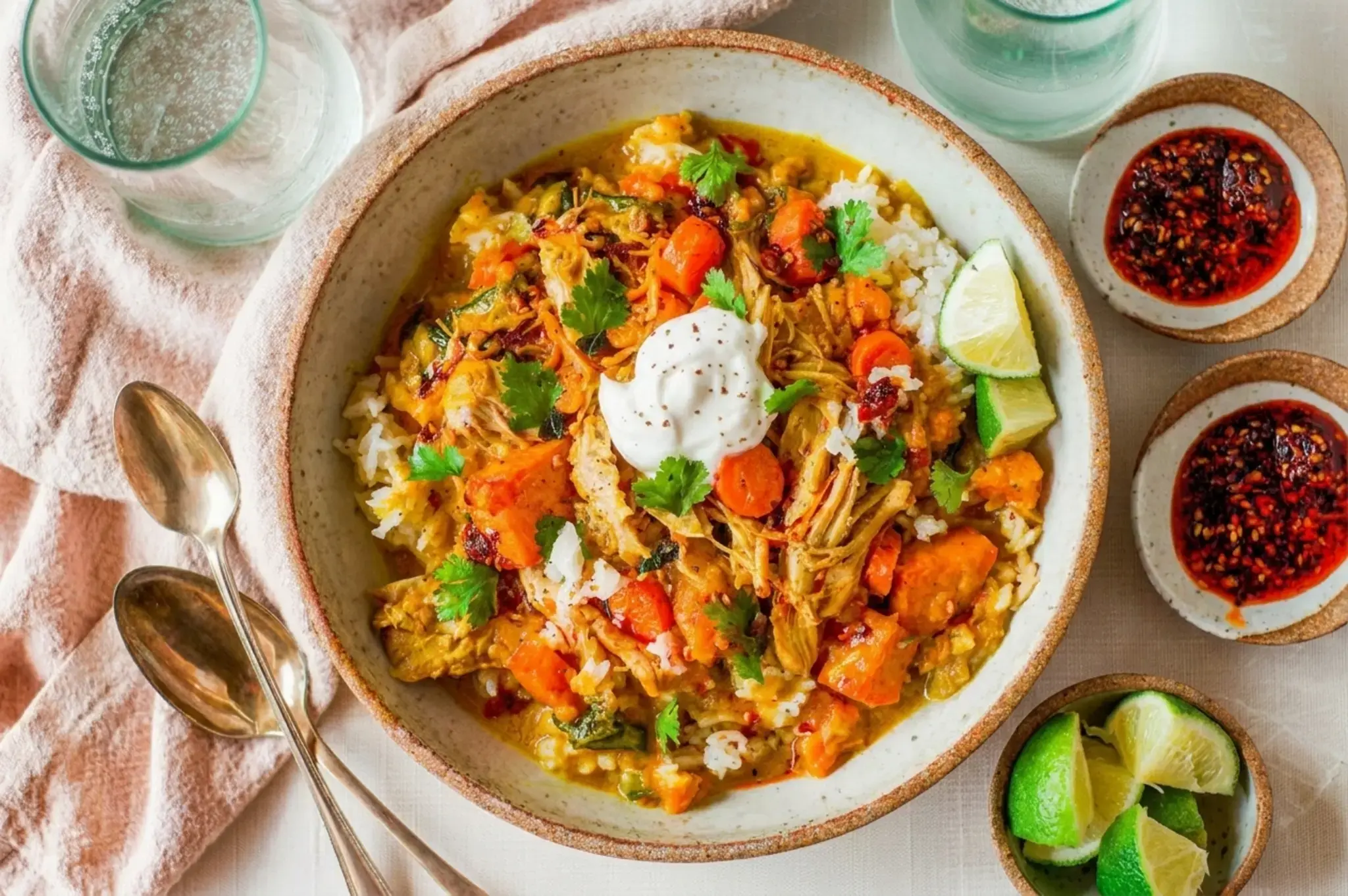 Cozy Coconut Curry Chicken Stew