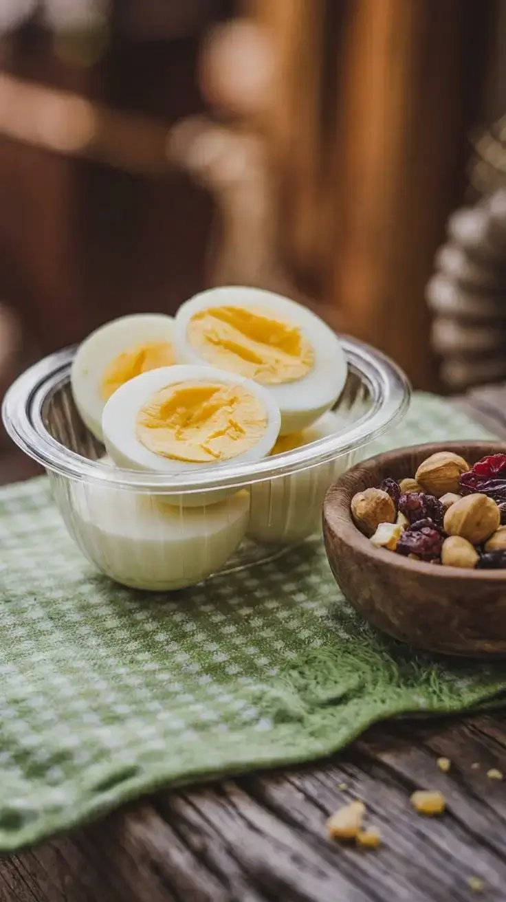 14. Hard-Boiled Eggs & Nuts